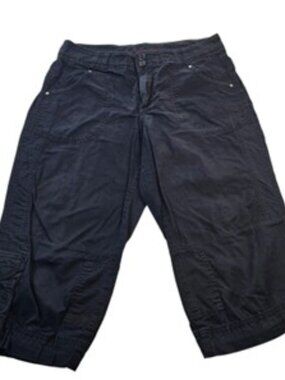 Gitano Italian capri bermuda pants cargo tie bottom grunge hiking active Size 12